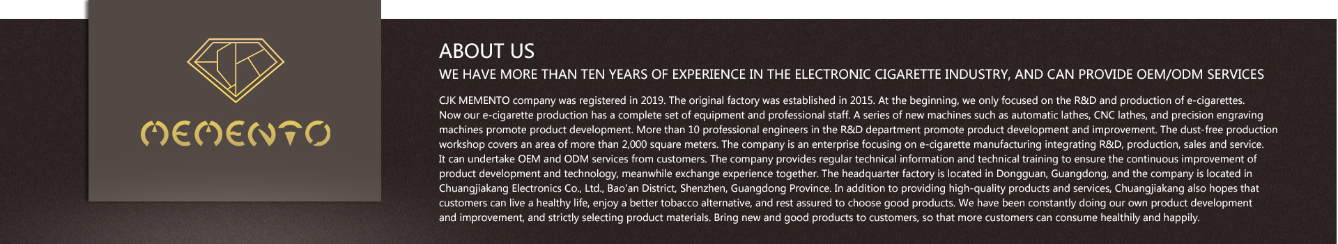 Shenzhen chuangjiakang Electronics Co.,Ltd